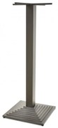 Pernas de Mesa Bar, Restaurante, Café, Esplanada Conjunto de 2 Bases de mesa ELBA, alta, preto, base de 44 x 44 cms, altura 110 cms
