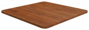 vidaXL Tampo mesa quadrado 50x50x1,5 carvalho tratado castanho-escuro