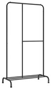 Cabideiro de metal resistente para roupas | SONGMICS | 105 x 50 x 195 cm | preto | HSR103B01.