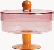 Pote de vidro artesanal Duo