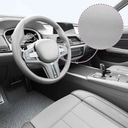 vidaXL Películas para carro 2 pcs 100x150 cm + 50x150 cm prateado 4D