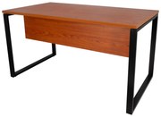 Secretárias de Escritório 1200x800x740mm Kclose Preto / Cerejeira Chocolate