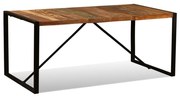 Mesa de jantar madeira reciclada maciça 180 cm