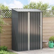 vidaXL Abrigos de jardim Antracite 140,5 x 74 x 200 cm Metal