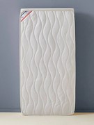 Colchão de espuma CERTIPUR® para bebé branco claro liso