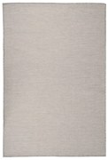 vidaXL Tapete de tecido plano p/ exterior 120x170 cm cinzento claro