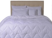 Edredão branco 160x220 - Edredão P/ inverno 350 gr./m2
