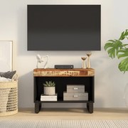 vidaXL Móvel de TV 60x33x43,5 cm madeira recuperada maciça