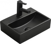 Mexen Mini lavatório de bancada 40 x 30 cm, preto mate - 21094085