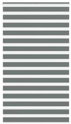 vidaXL Cortina de zebra 120x230 cm largura do tecido 115,9cm poliéster