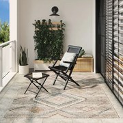 vidaXL Tapete de interior e exterior design vintage ARBIZU 200x280 cm