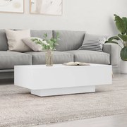 Mesa de Centro Inska de 100 cm - Branco - Design Moderno