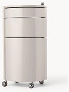 Gaveteiro redondo com rodas Barboy, Design Verner Panton