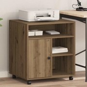 vidaXL Suporte para Impressora carvalho artisiano 60 x 50 x 67 cm
