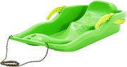 vidaXL Trenó com travões 87x40x18 cm polipropileno verde