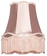 Abajur de tecido rosa 30 cm - Granny Retro