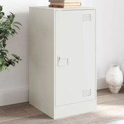 vidaXL Aparador 34,5x39x73 cm aço branco