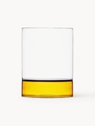 Copos em borosilicato artesanais Bamboo Groove, conjunto de 2