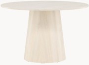 Mesa de jantar redonda com efeito de madeira Lanzo, Ø 120 cm