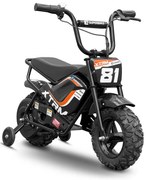 Mini Mota elétrica para crianças Bateria 250W E.SUPERBIKE C/Limitador velocidade Laranja