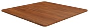 vidaXL Tampo mesa quadrado 70x70x1,5 carvalho tratado castanho-escuro