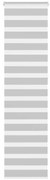 vidaXL Cortina de zebra 55x230 cm largura do tecido 50,9 cm poliéster