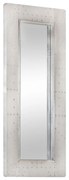 vidaXL Espelho estilo aviador 110x50 cm metal