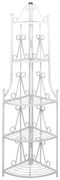 Suporte de canto para planta / Branco
