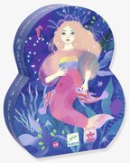 Puzzle 36 peças Ella a sereia Djeco violeta