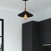 Chandelier Berceste – Preto – 24 cm