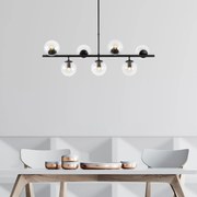 Candeeiro de Teto Fazli – Preto – 113 x 40 x 46-85 cm