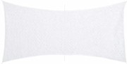vidaXL Rede de camuflagem com saco de arrumação 506x279 cm branco