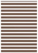 vidaXL Cortina de zebra 155x230 cm largura do tecido 150,9cm poliéster