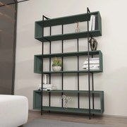 Estante Bruti – Verde e Preto – 120x180x29,6 cm