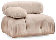 Sofá de 1 Lugar Bubble – Creme – 95x95x75 cm