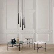 Candeeiro de Teto Ugur – Preto – 43 cm diâmetro, 135 cm altura
