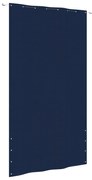 vidaXL Tela de varanda 160x240 cm tecido oxford azul