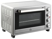 Mini Forno de Convecção 32L 16000 com 3 Modos de Aquecimento Temperatu