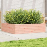 vidaXL Vaso/floreira de jardim 90x90x23 cm madeira de douglas maciça