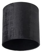 Abajur de veludo preto 20/20/20 Clássico / Antigo