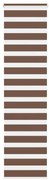 vidaXL Cortina de zebra 60x200 cm largura do tecido 55,9 cm poliéster