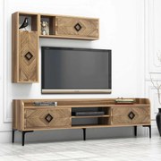 Unidade de TV Samba – Nogueira – 180x52x35 cm