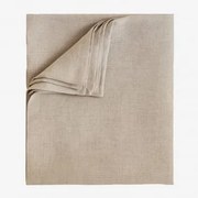 Toalha De Mesa Em Linho Zendan Crema & 170 X 170 Cm - Sklum