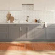 vidaXL Tapete retangular 70x300 cm bambu castanho