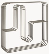 Estante de parede em metal Curva