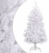 vidaXL Árvore de Natal artificial articulada com suporte 120 cm branco