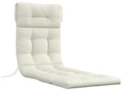 Outsunny Almofada para Espreguiçadeira 200x60x13 cm Almofada Retangular de Algodão para Espreguiçadeiras Creme | Aosom Portugal