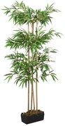 Árvore de bambu artificial 988 folhas 150 cm verde