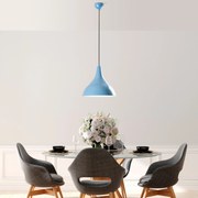 Chandelier Bitlis – Azul Claro – Ø22 h:26 cm