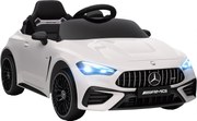 AIYAPLAY Carro Elétrico Infantil Mercedes-Amg Cle 53 12V 2 Motores Telecomando Parental 2,4G 99x55x43 cm Branco | Aosom Portugal